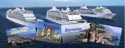 shore excursions from port of Naples, Salerno, Sorrento